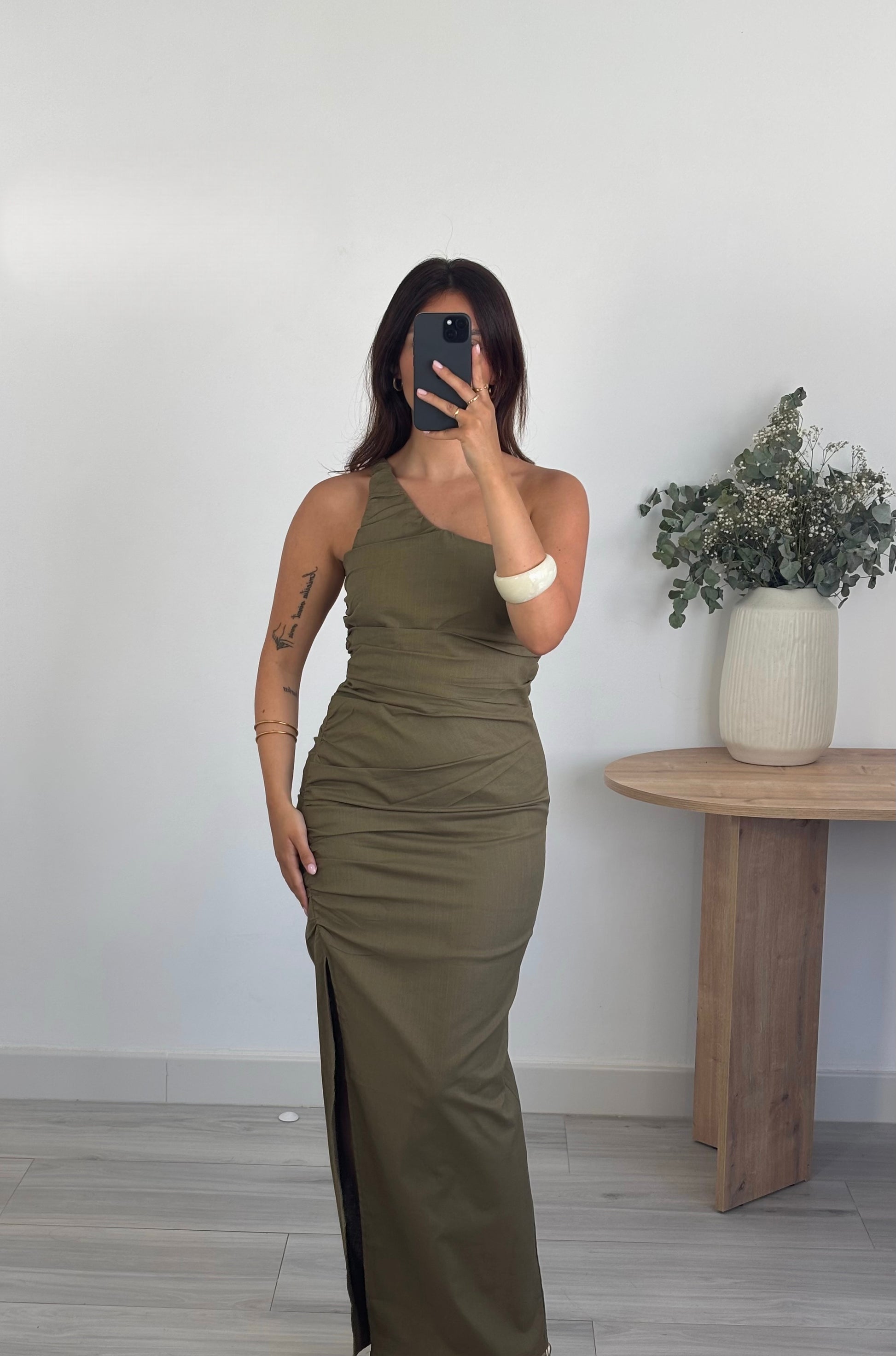 Vestido Drapeado