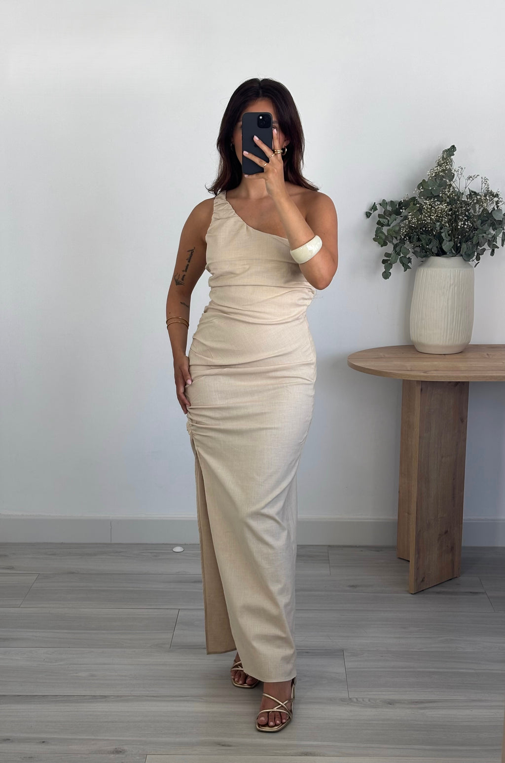 Vestido Drapeado