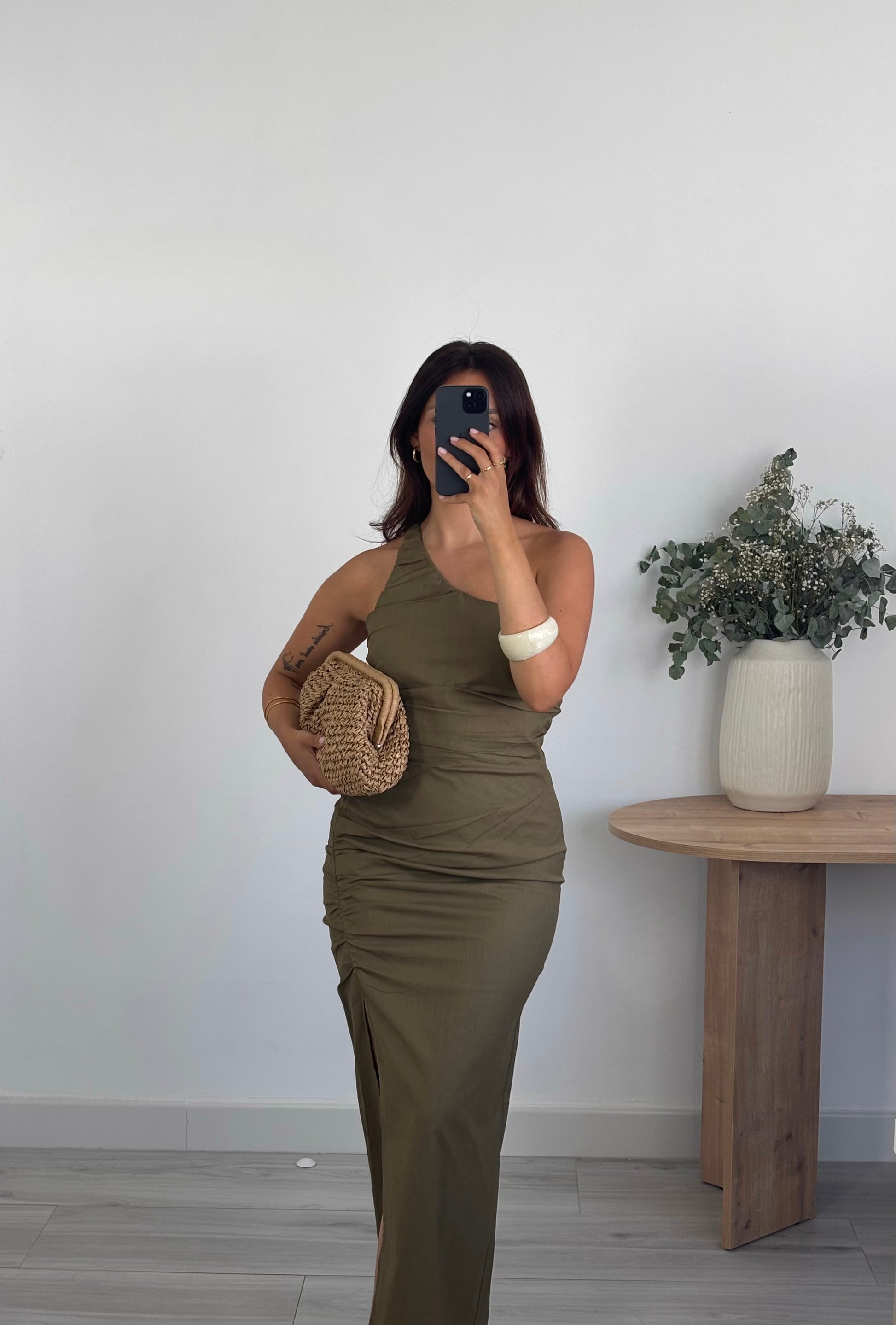Vestido Drapeado