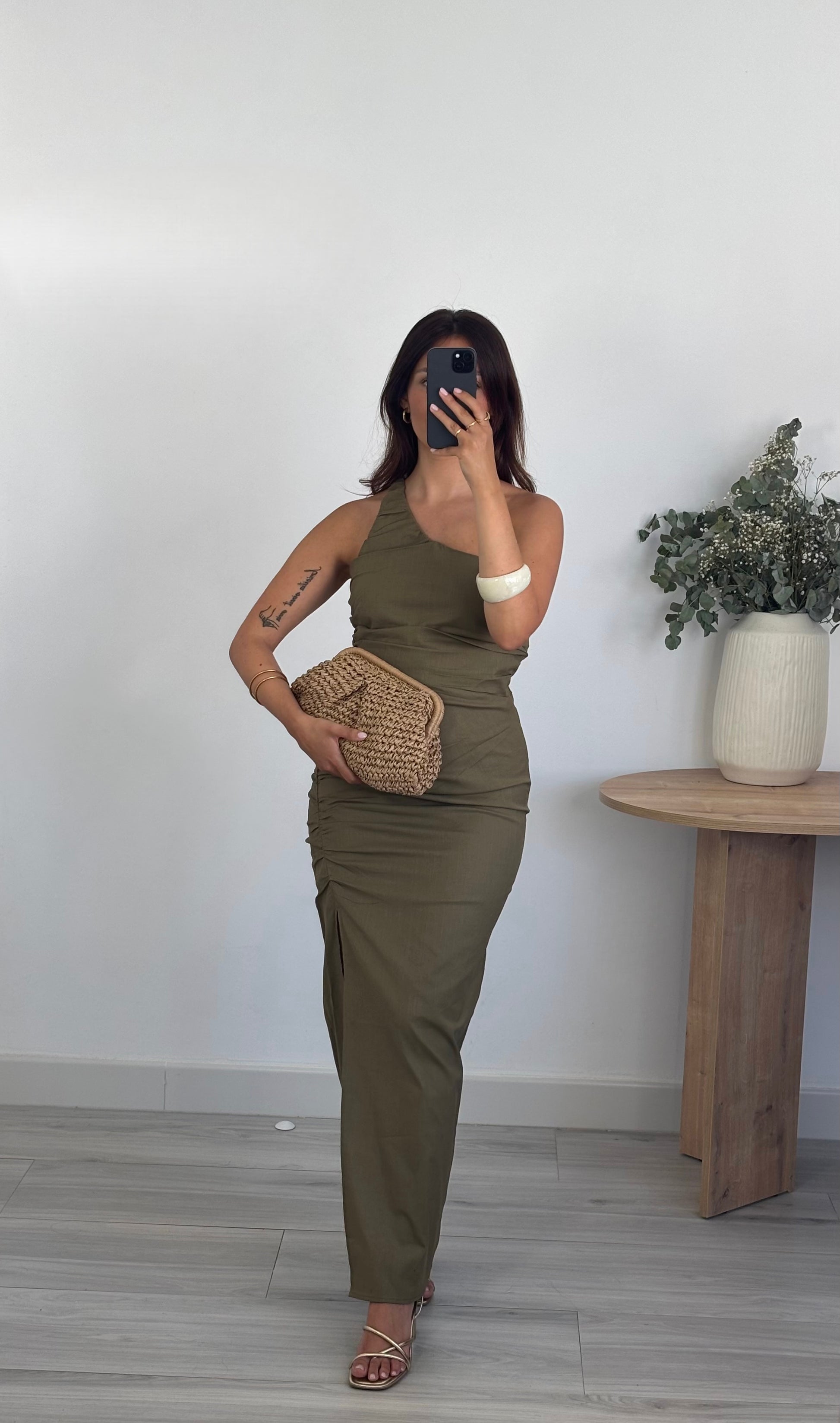 Vestido Drapeado