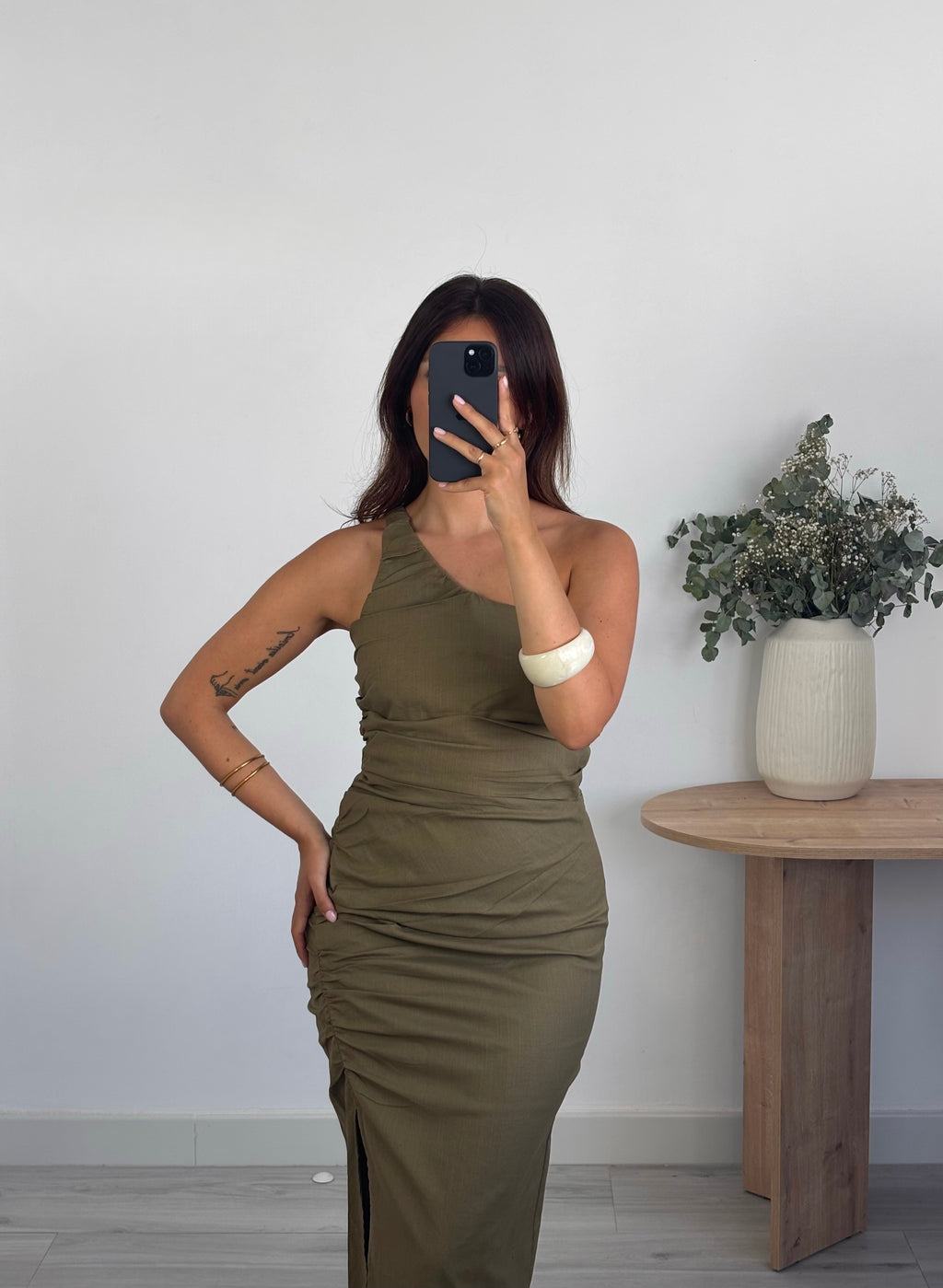 Vestido Drapeado