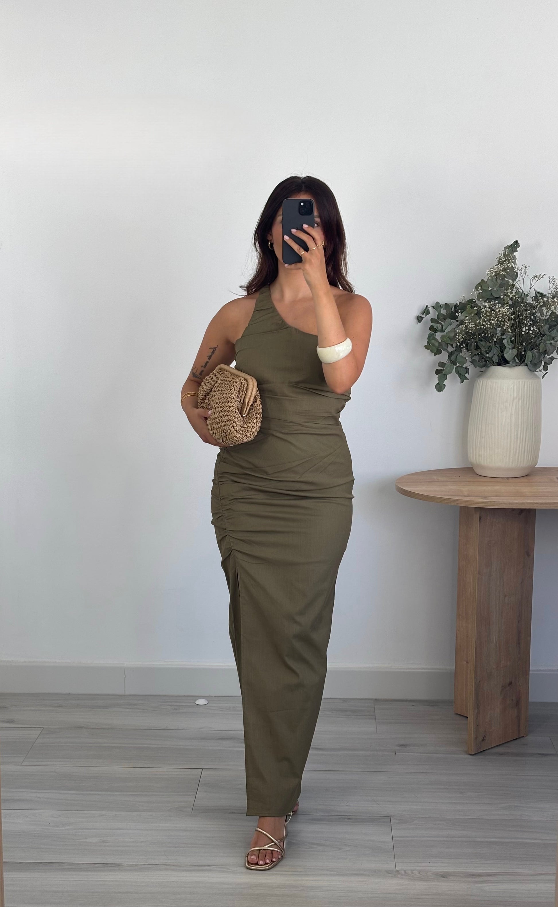Vestido Drapeado