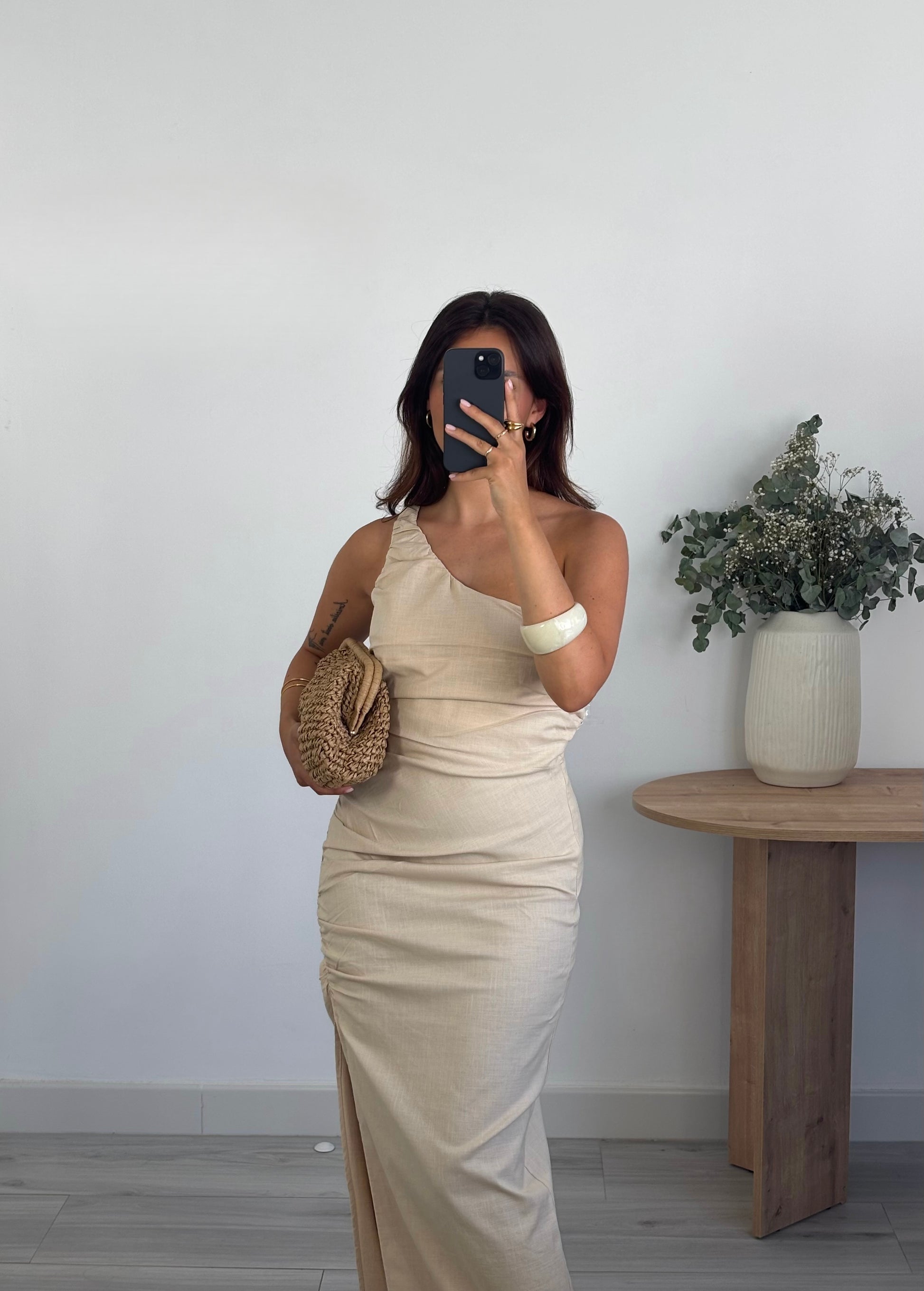 Vestido Drapeado