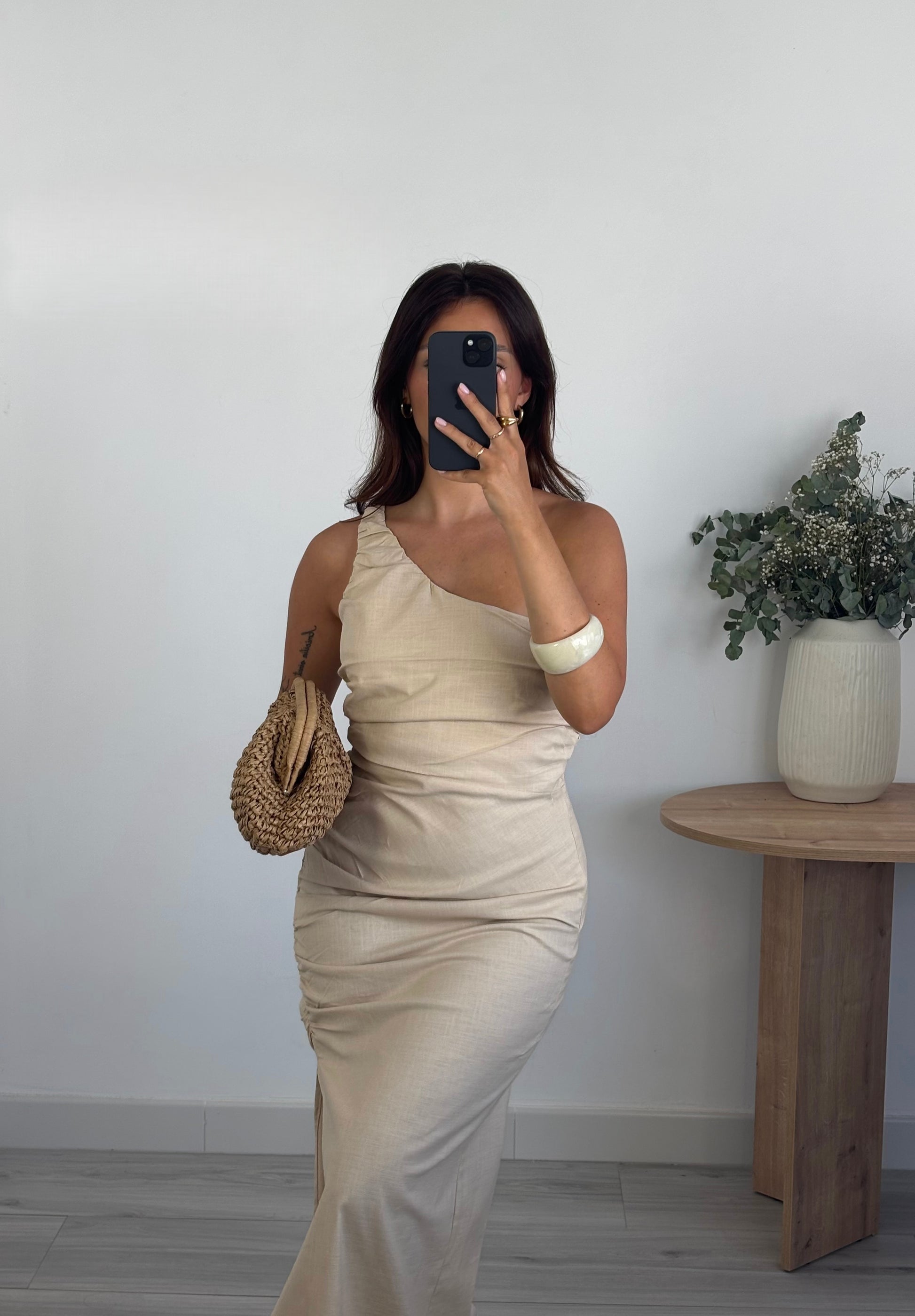Vestido Drapeado