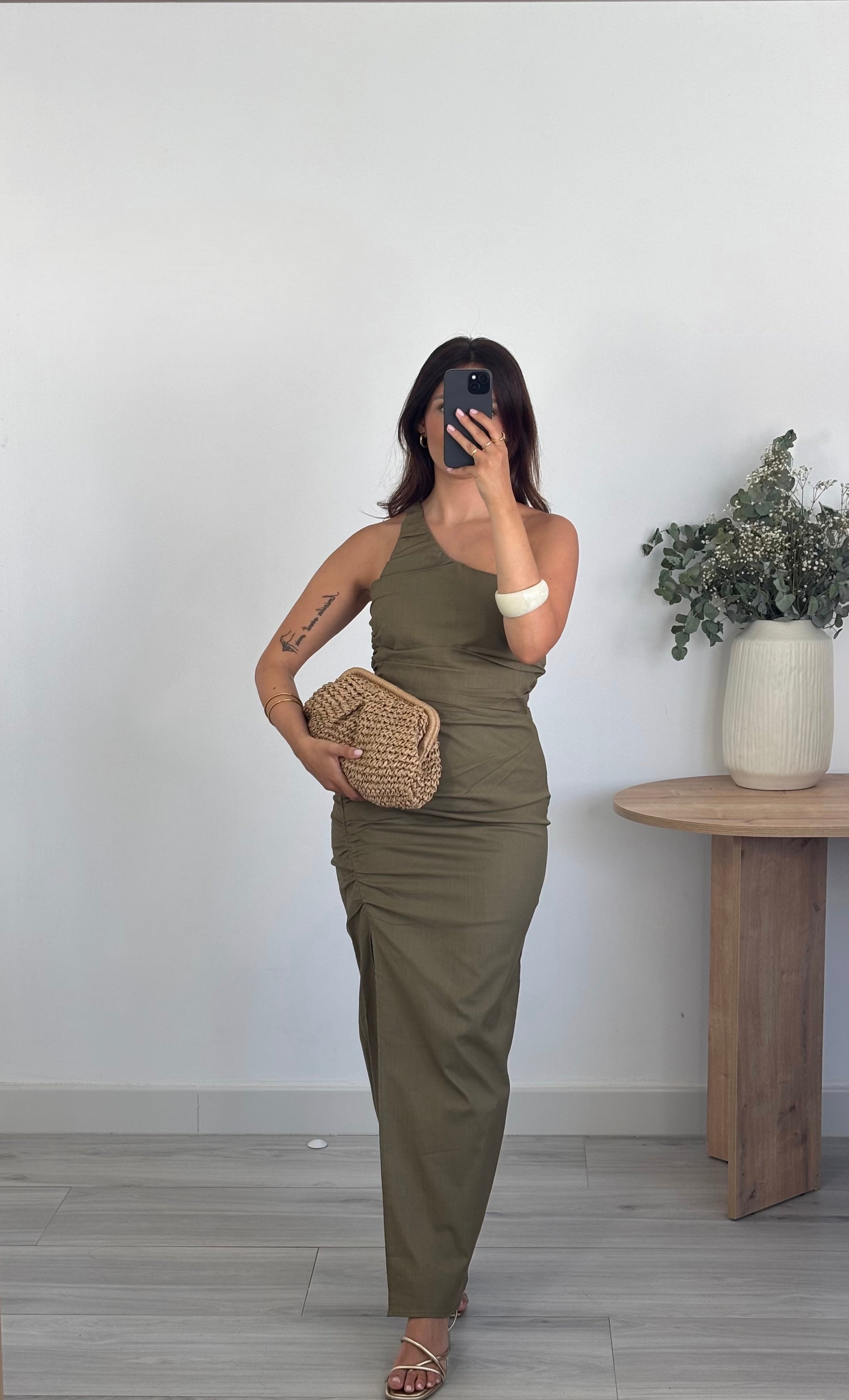 Vestido Drapeado