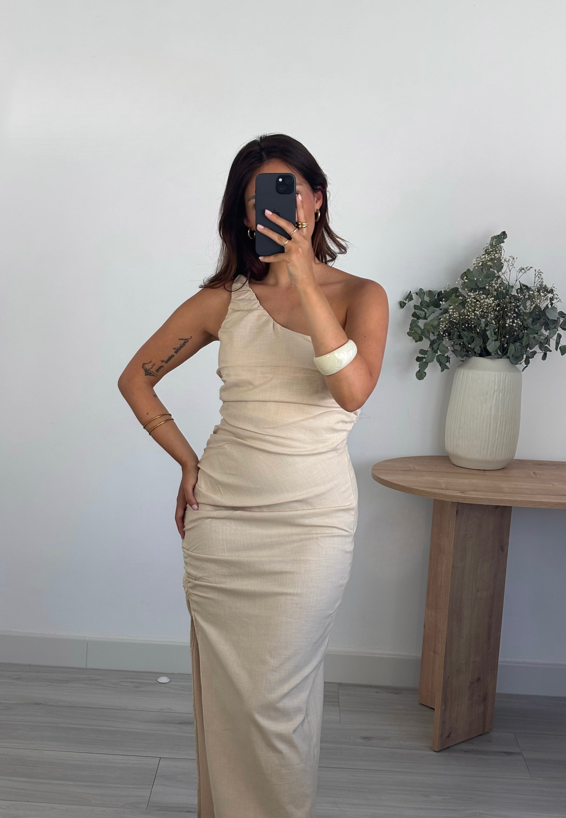 Vestido Drapeado