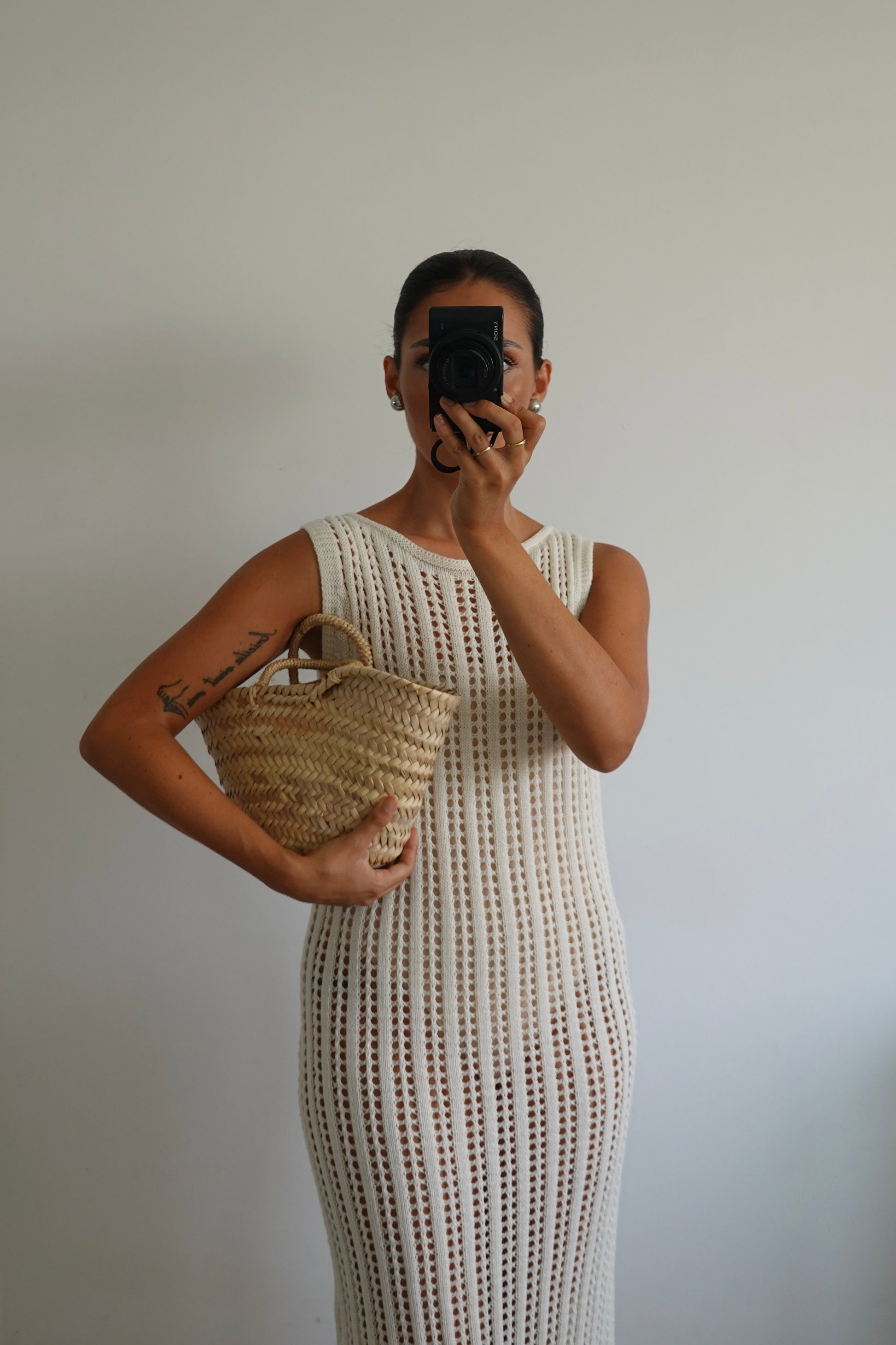 Vestido Midi Crochet