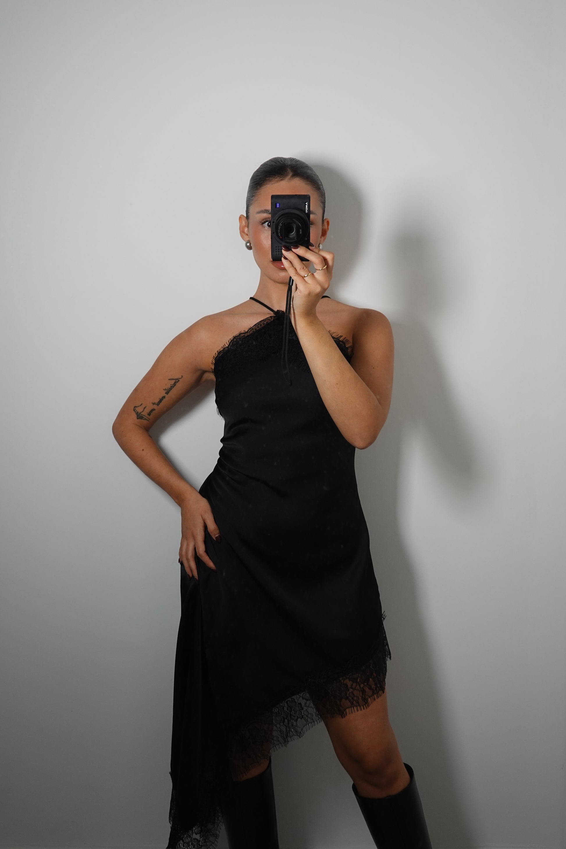 Lencero Asimétrico Negro