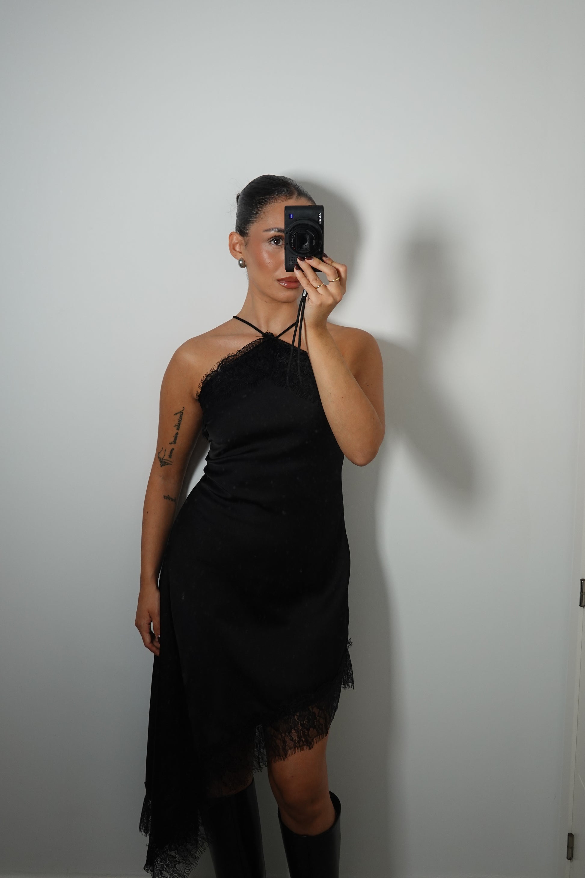 Lencero Asimétrico Negro