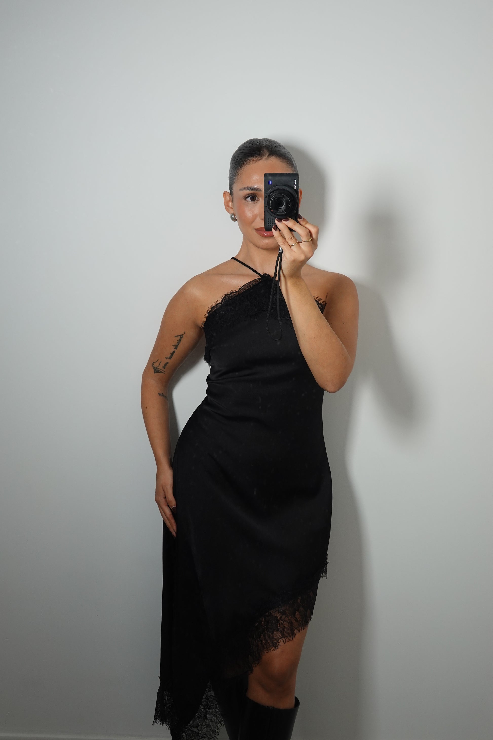 Lencero Asimétrico Negro