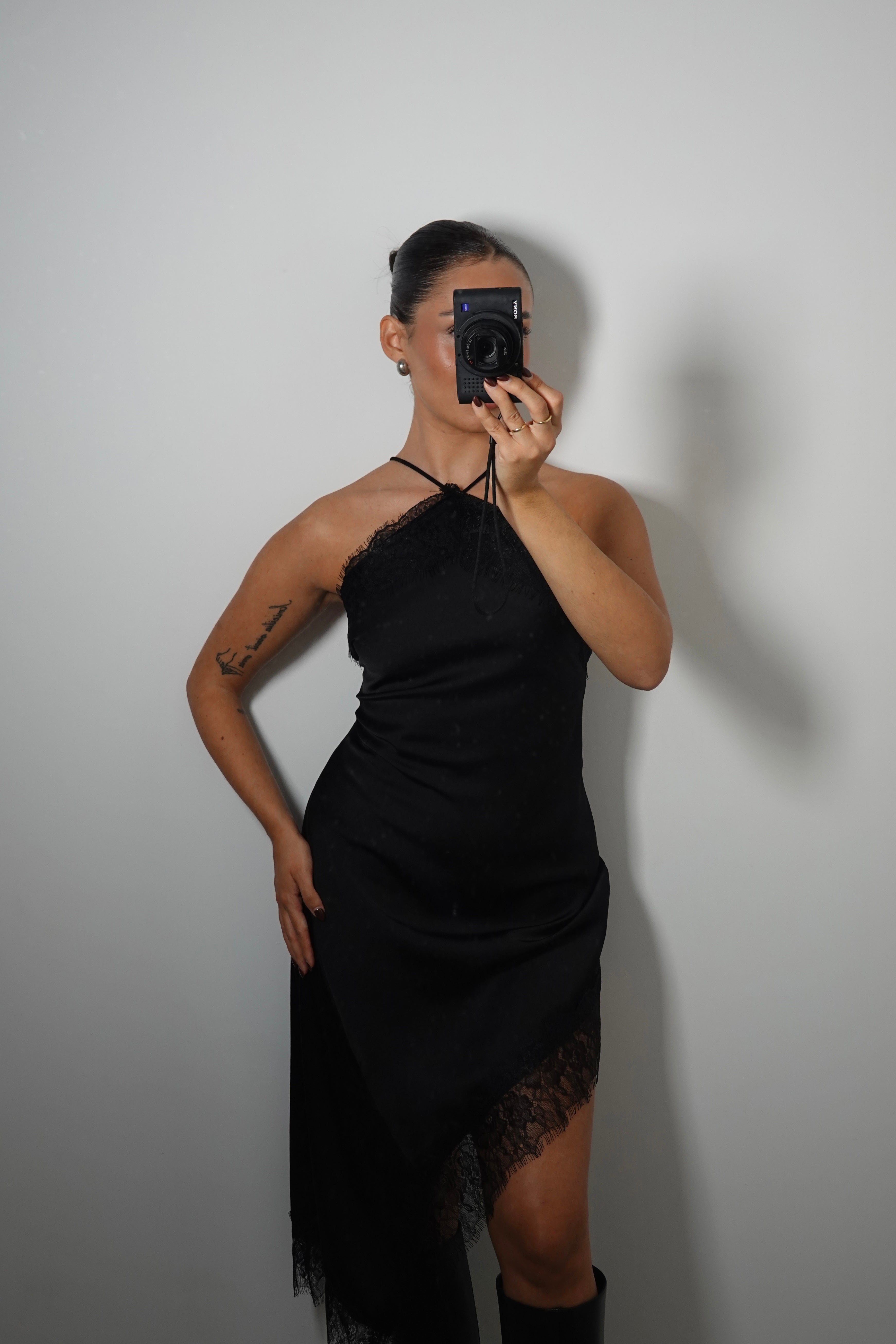 Lencero Asimétrico Negro