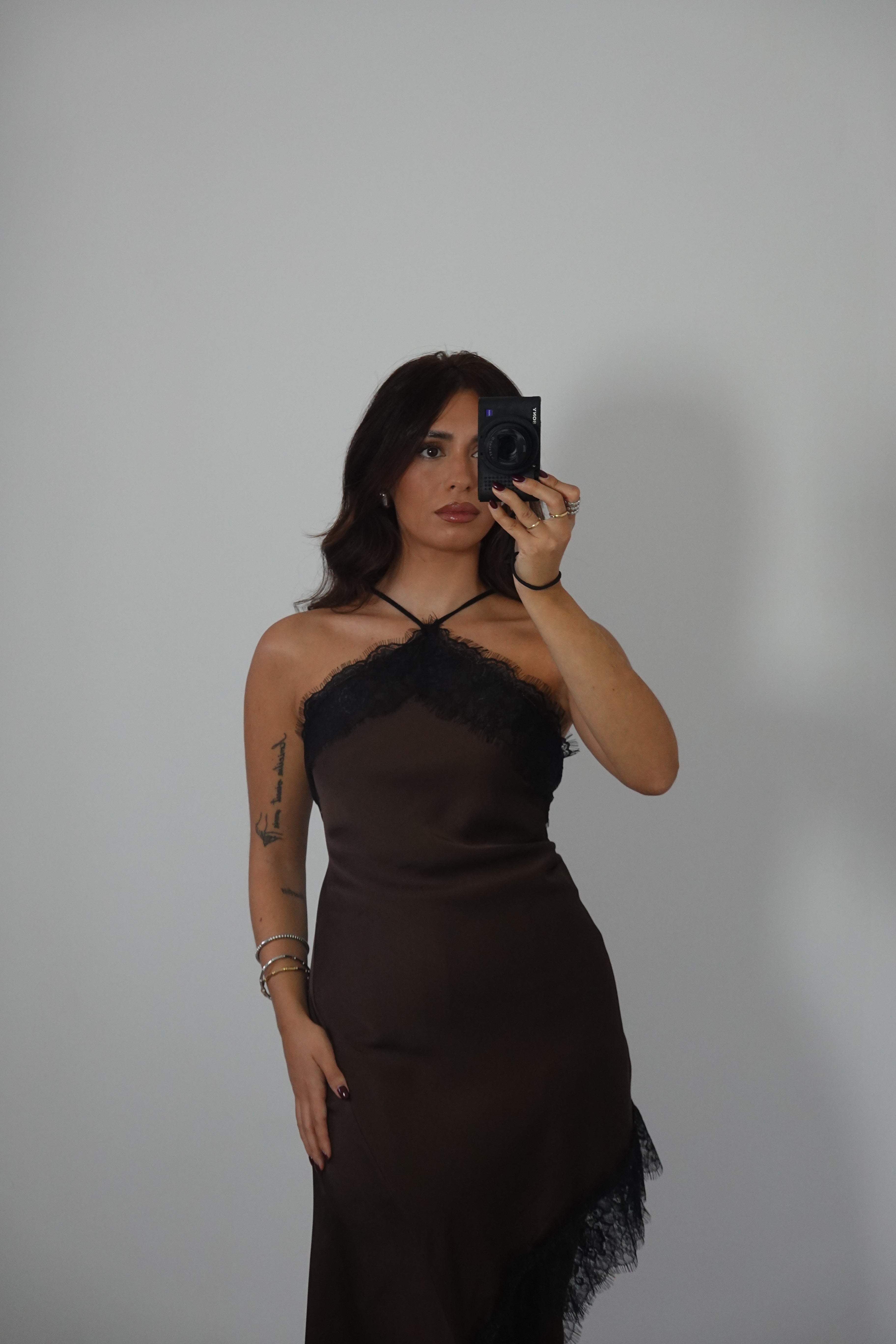 Lencero Asimétrico Chocolate