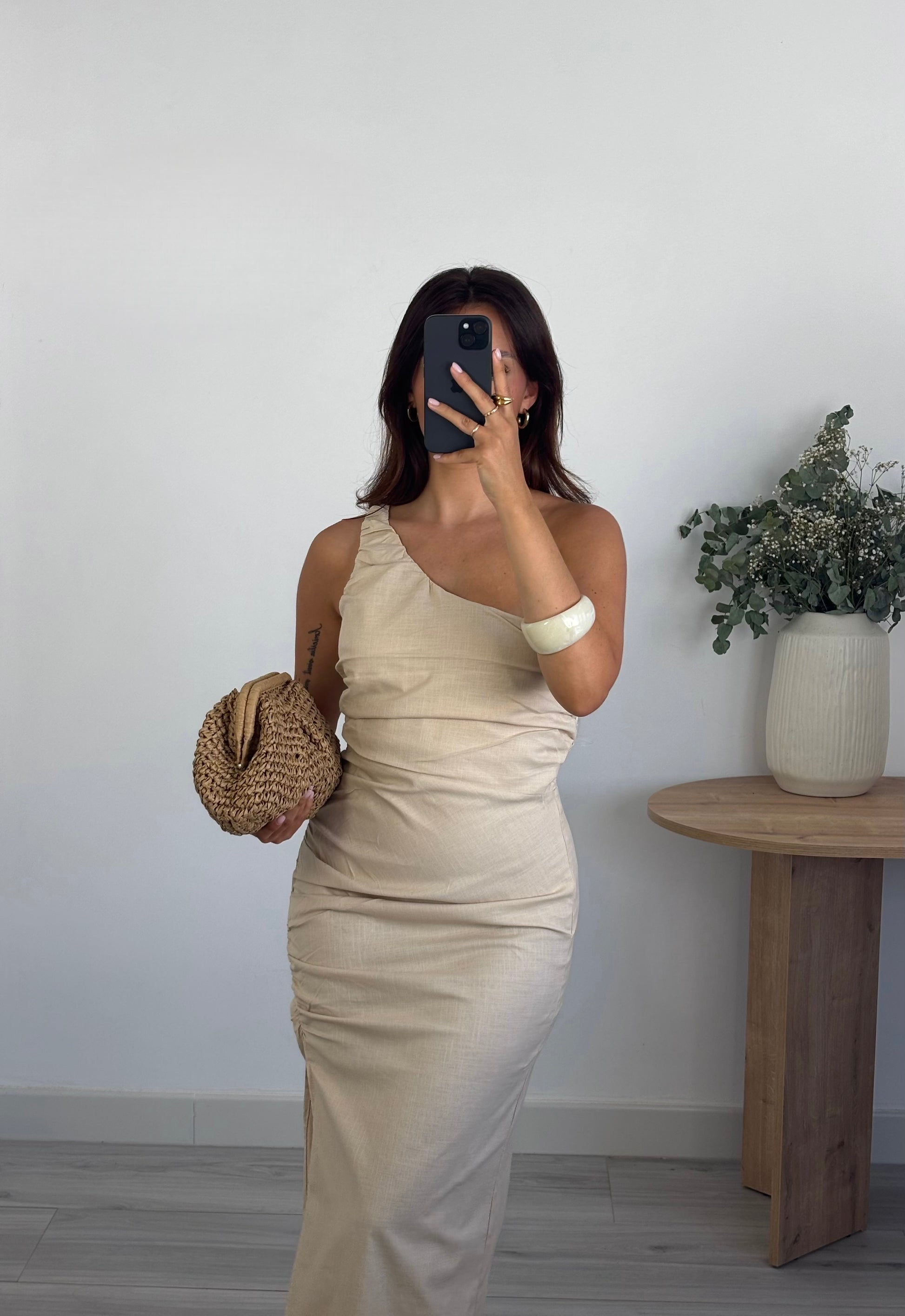 Vestido Drapeado