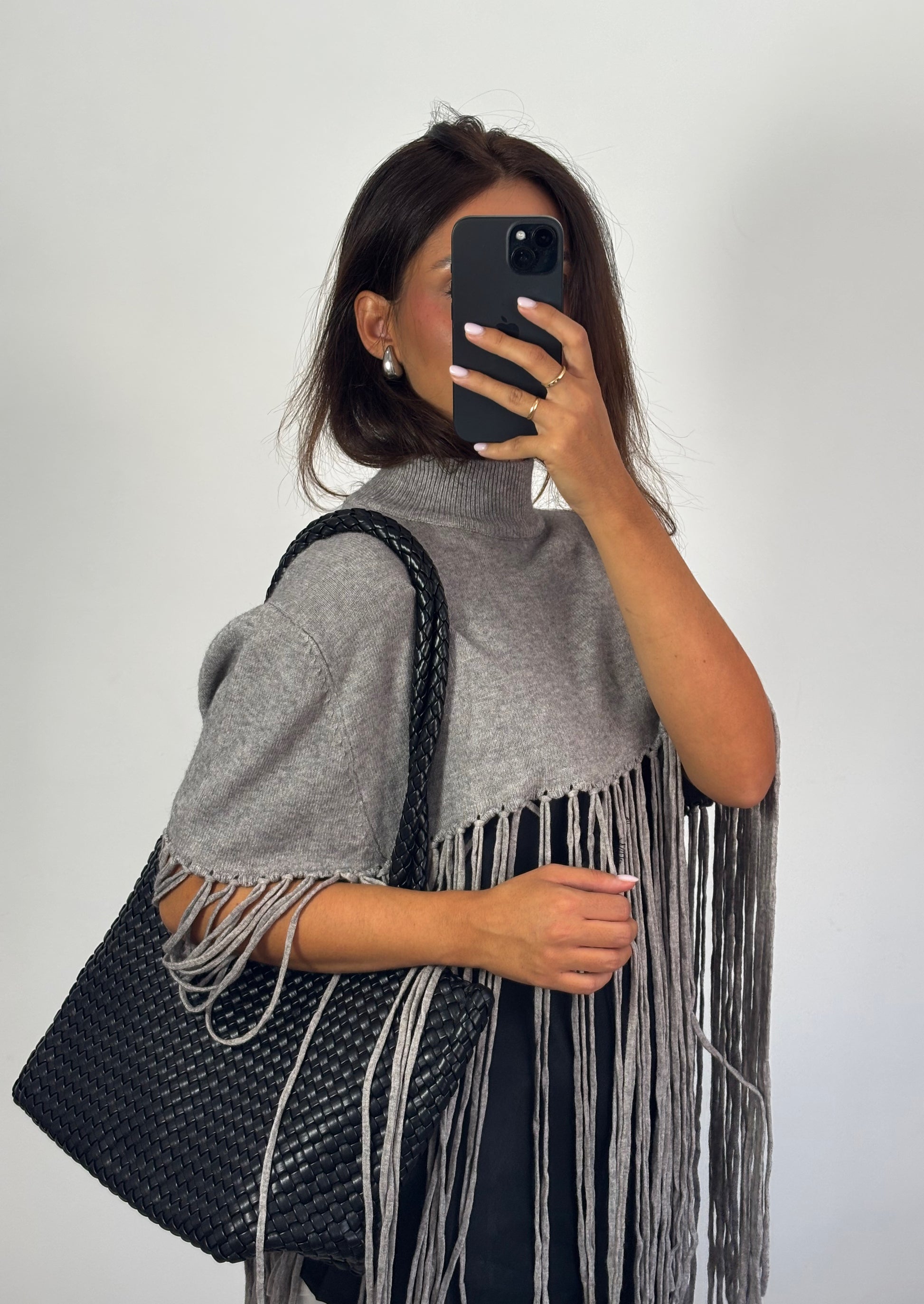 Capa Gris Flecos