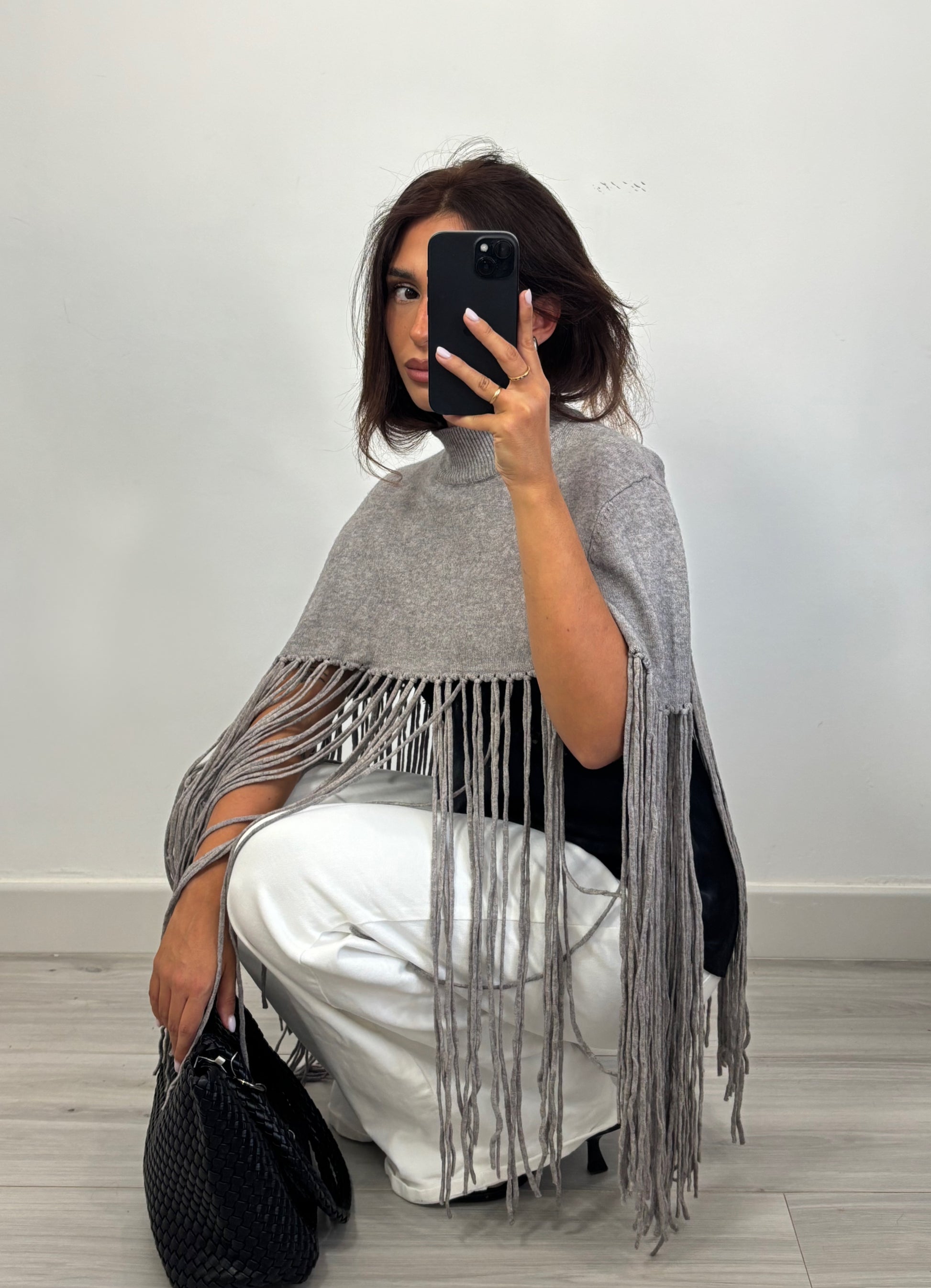 Capa Gris Flecos