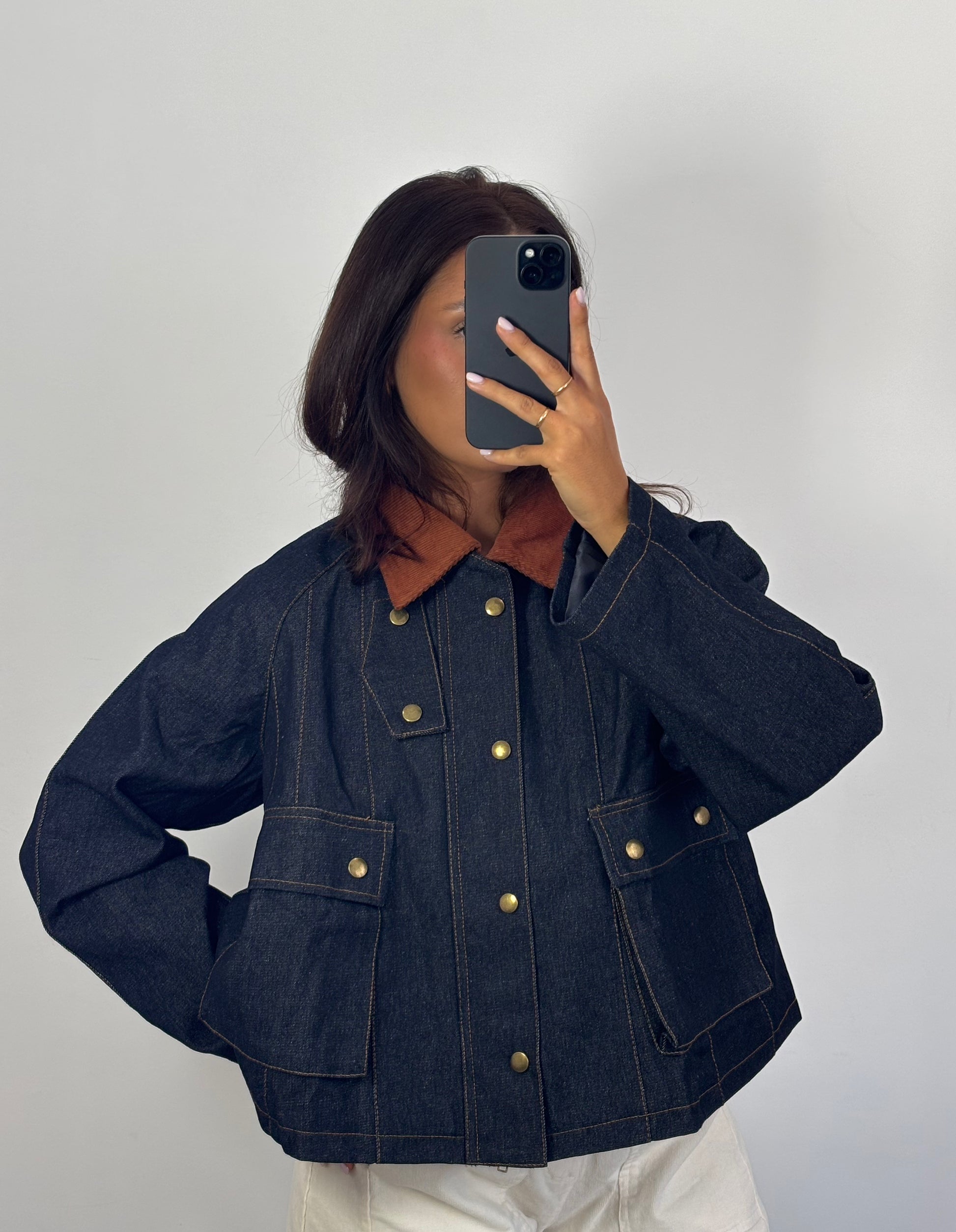 Cazadora Denim Detalle.
