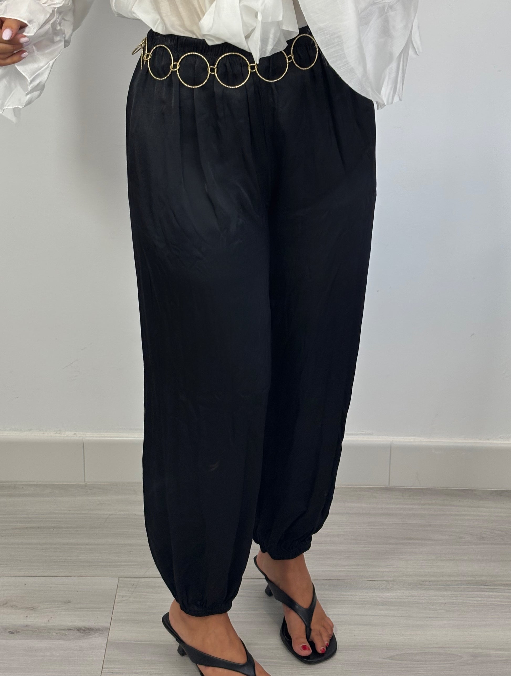 Pantalón Satinado Bombacho