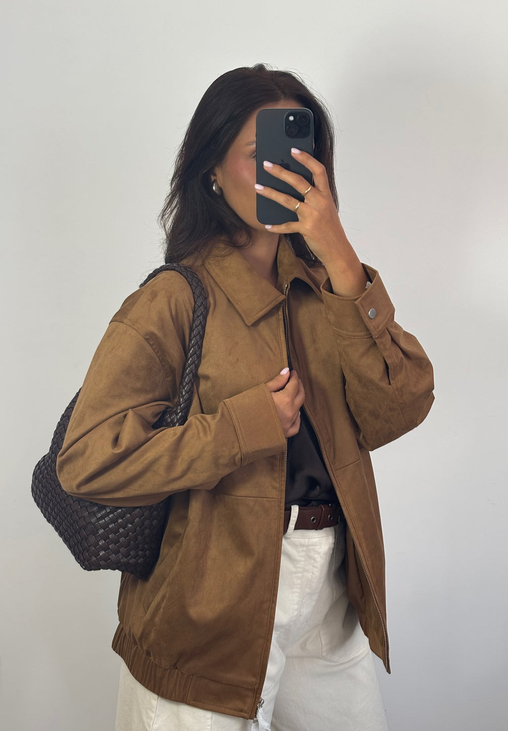 Bomber Oversize Antelina Camel
