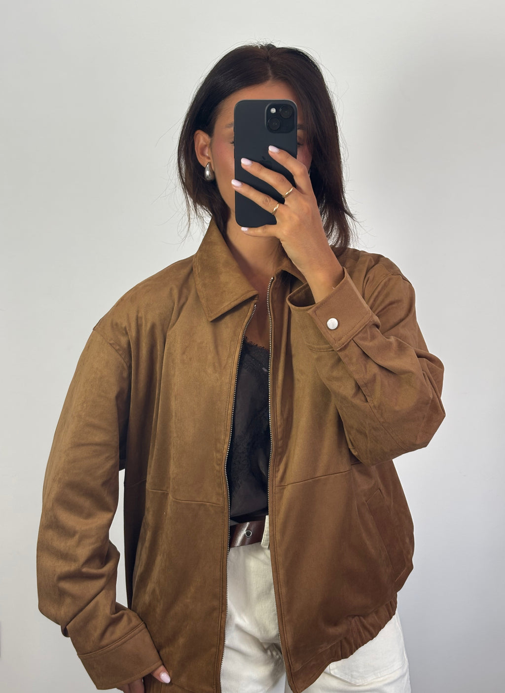 Bomber Oversize Antelina Camel